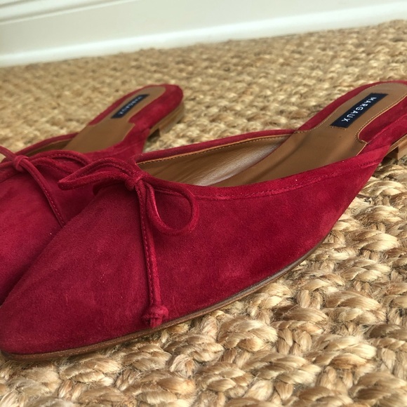 New: Margaux New York Ballet Mule in Suede. Handmade in Spain. Size 41 - Picture 5 of 12
